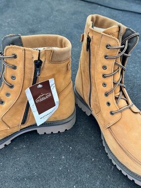 Men’s Overland Waterproof Wool-Lined Boots